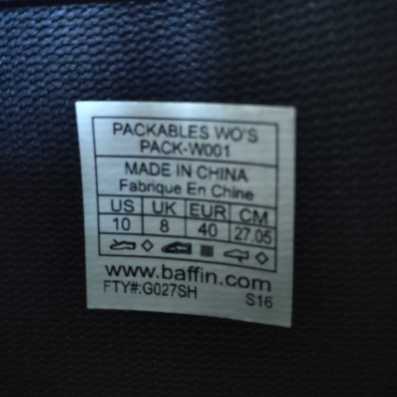 Baffin Women's Packables Rainboots - Picture 5 of 6